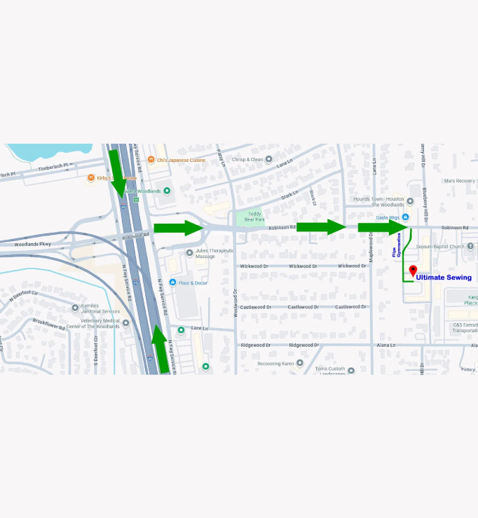 Viking Sewing Gallery - Map - Medium